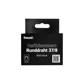 Zszywki FREUND z drutu okrągłego 37/8 – 01760008