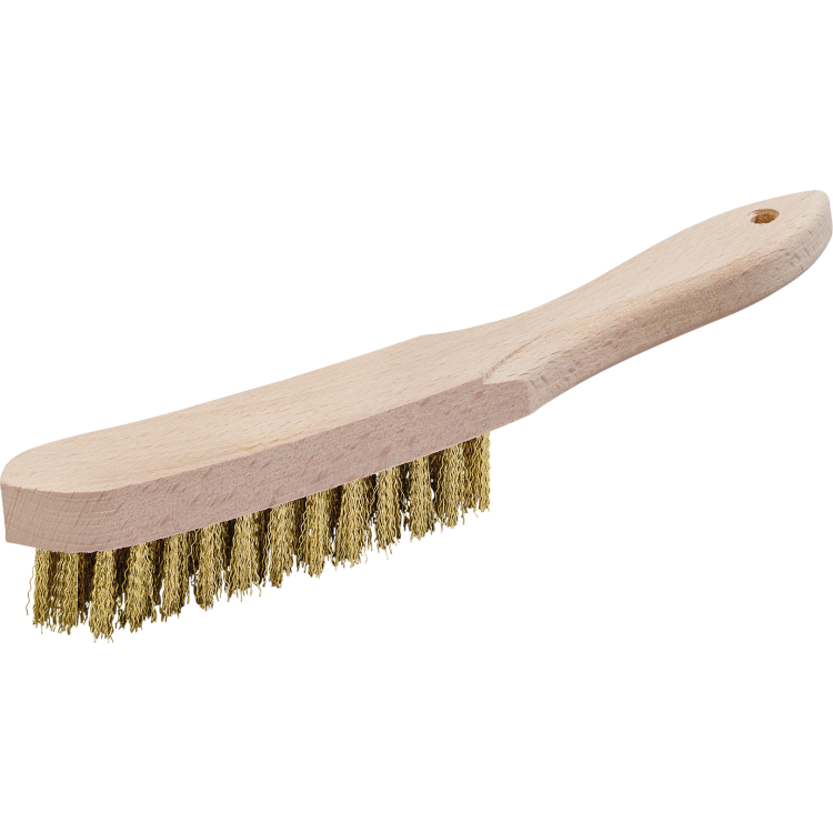 Szczotka druciana mosiężna FREUND, 5-rzędowa – 01831000