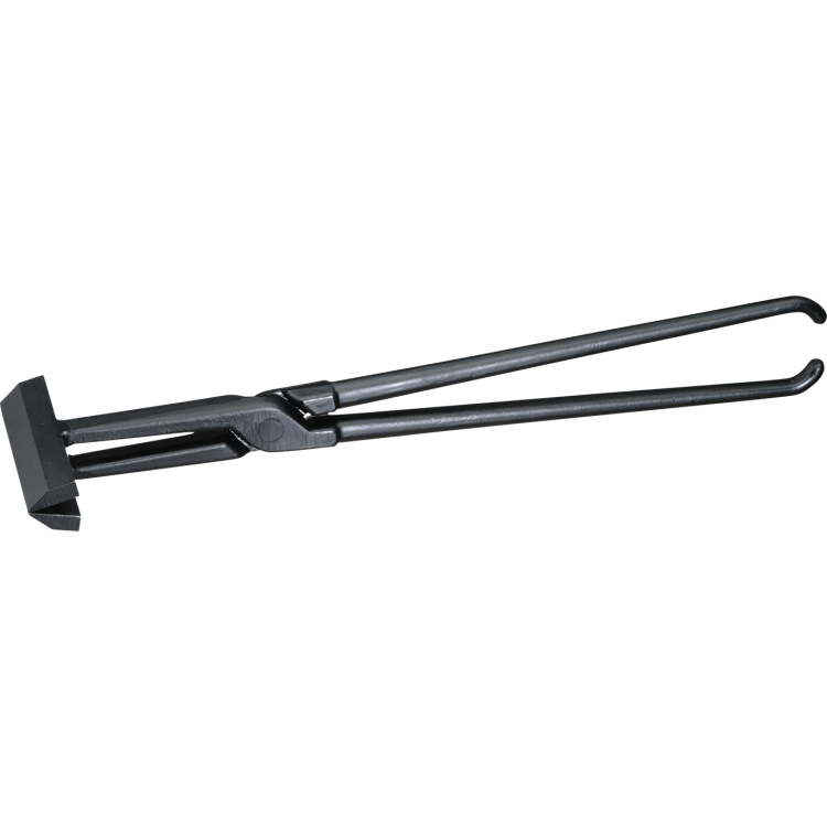 Szczypce do zaginania blachy szerokie FREUND 120 mm, proste, przegub nakładkowy