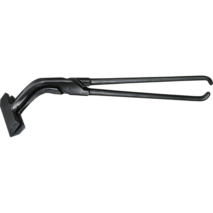 Szczypce do zaginania blachy szerokie FREUND 180 mm, wygięte, przegub nakładkowy