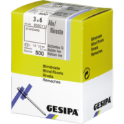 FREUND Nity zrywalne, aluminiowe, 3x6 mm (01311136)