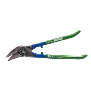 FREUND rovné nůžky pravé, PVC zelené (S1252280)