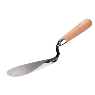 Łyżka FREUND, 160 mm, drewniana rączka, żaroodporna (00470161)