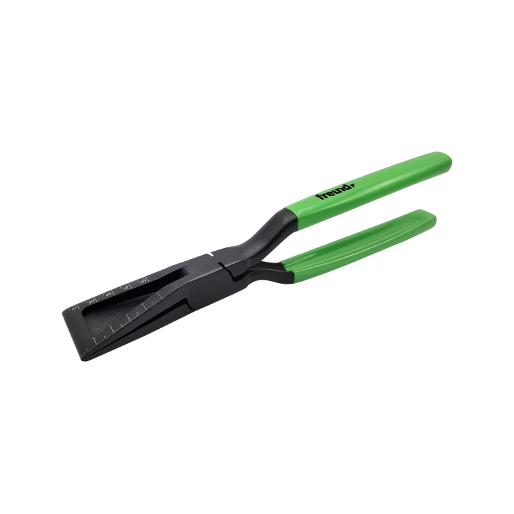 Skladacie kliešte FREUND Ultra Vision, rovné, so stohovacím kĺbom, s kontrolným okienkom a stupnicou, 40 mm (01081140)