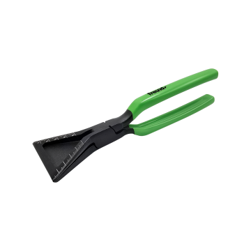 Szczypce do zaginania blachy FREUND UltraVision 80 mm, proste, z okienkiem i podziałką – 01081180
