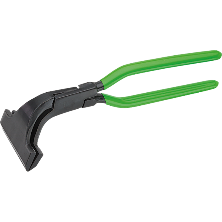 FREUND falcovací kleště, zahnuté 45°, spoj na přeplátování, 100mm (01090100)