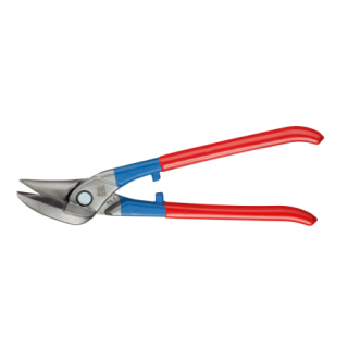 Nożyczki proste FREUND lewe, PVC czerwone (S1253280)