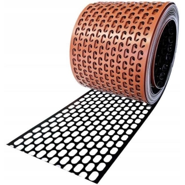 Kratka ochronna przeciw ptakom aluminiowa 80 mm / 5 mb | Nortia