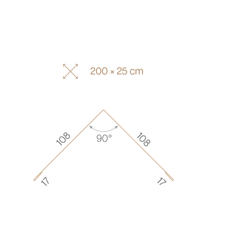 Gąsior falisty F15 – SSAB Ceramic Matt BT 350, RAL 384 (8017), gr. 0,5 mm