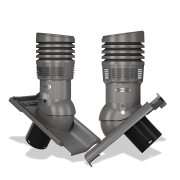 Nasávací komínok C15 EVO pre škridly typ 05 Ø150 (Bramac Classic / Braas Romańska)