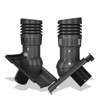 Nasávací komínek C15 EVO pro tašky typ 22 Ø150 (Creaton Titania)