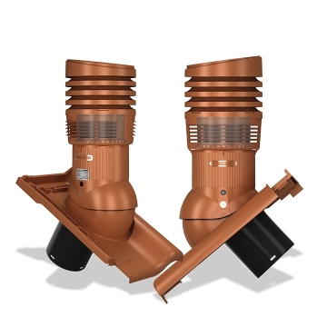 Nasávací komínek C15 EVO pro tašky typ 22 Ø150 (Creaton Titania)