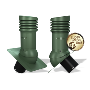 Ventilačný komínok E05 EVO pre bitúmenové krytiny Ø150 s odvodom kondenzátu