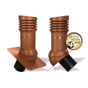 Ventilačný komínok E05 EVO pre bitúmenové krytiny Ø150 s odvodom kondenzátu