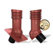 Ventilačný komínok E06 EVO pre bitúmenové krytiny Ø150 izolovaný