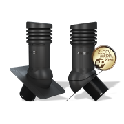Ventilačný komínok E06 EVO pre bitúmenové krytiny Ø150 izolovaný