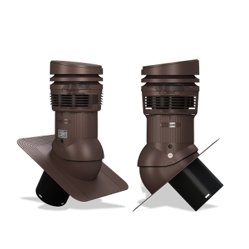 Střešní ventilátor E07 EVO pro bitumenové krytiny Ø150