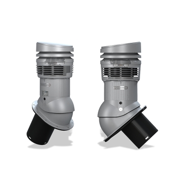 Střešní ventilátor E15 EVO pro ploché plechy Ø150