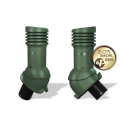 Ventilačný komínok E25 EVO typ R Ø125 s odvodom kondenzátu