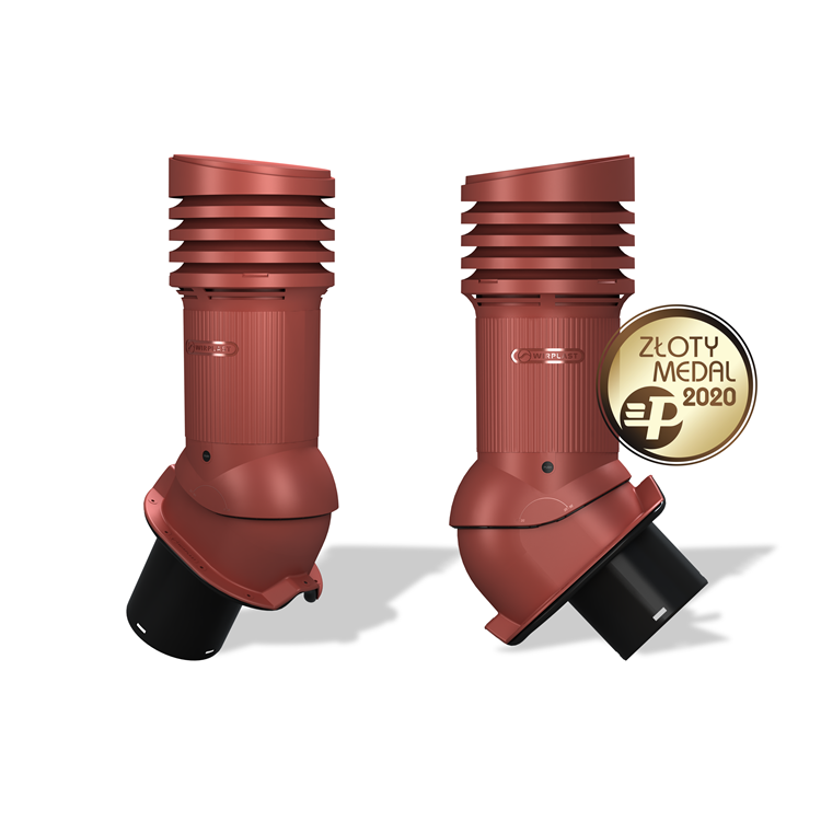 Ventilačný komínok E29 EVO typ O Ø150 s odvodom kondenzátu