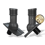 Ventilačný komínok E34 EVO pre škridly typ 31 Ø125 izolovaný (Creaton Simpla)