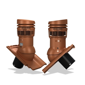 Střešní ventilátor E36 EVO pro tašky typ 30 Ø125 (Koramic Orea)
