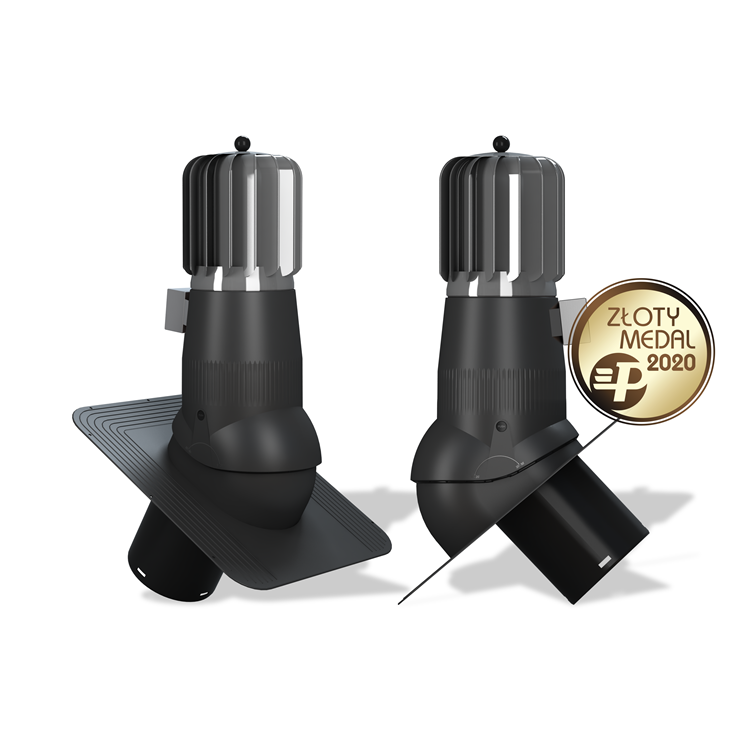 Hybridní turbína H01 EVO pro bitumenové krytiny Ø150