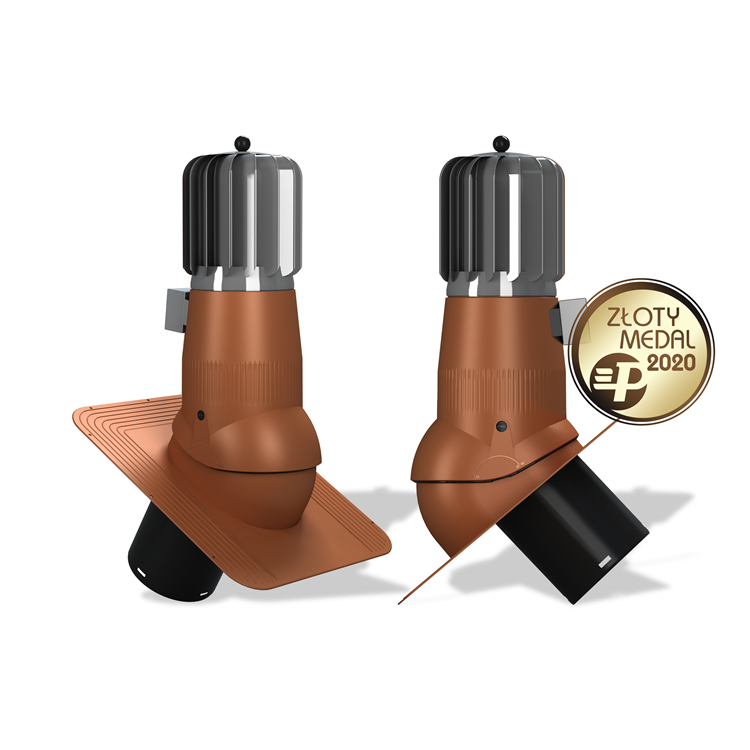 Hybridní turbína H01 EVO pro bitumenové krytiny Ø150