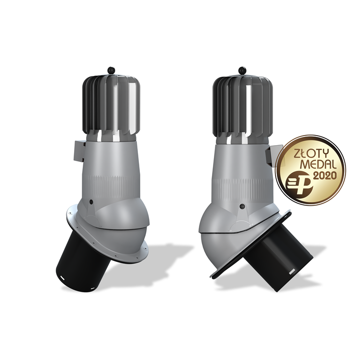 Hybridná turbína H02 EVO pre ploché plechy Ø150