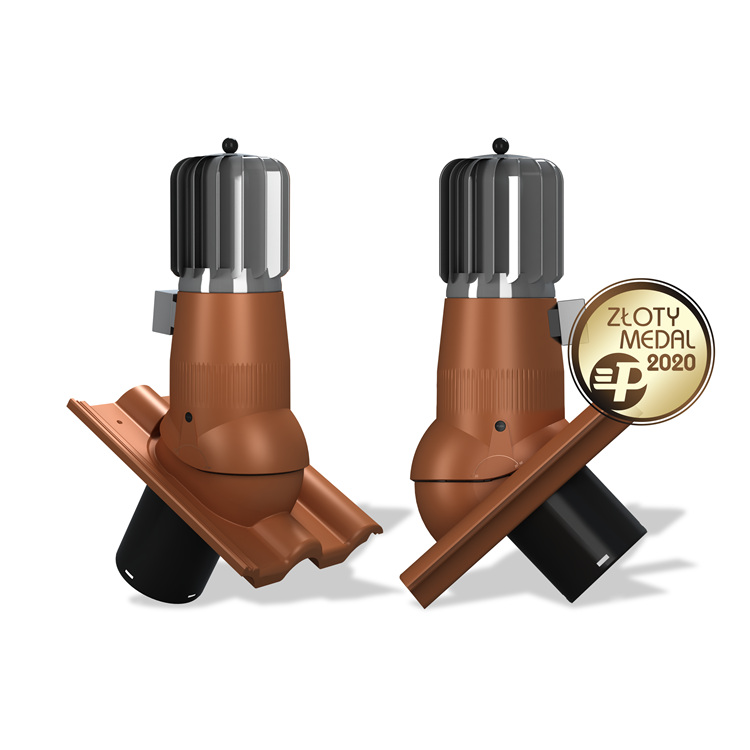 Hybridní turbína H05 EVO pro tašky typ 01 Ø150 (Creaton Göteborg)
