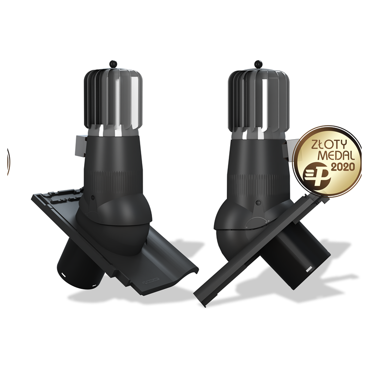 Hybridní turbína H05 EVO pro tašky typ 22 Ø150 (Creaton Titania)