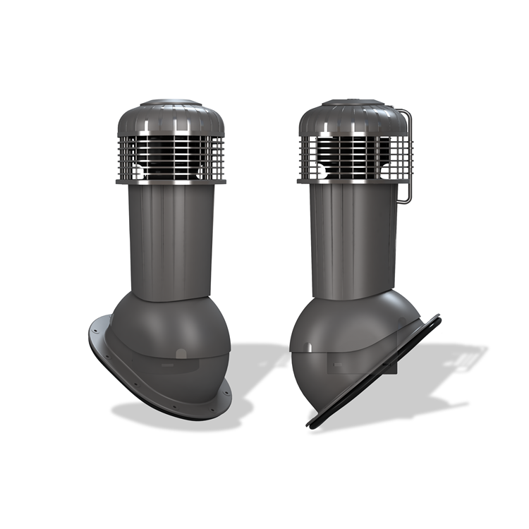 Střešní ventilátor K90 PLUS pro ploché plechy Ø125