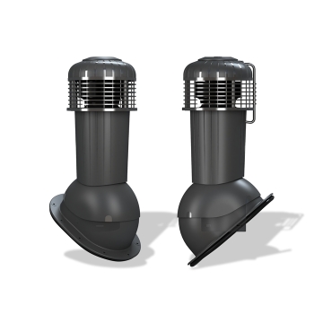 Střešní ventilátor K90 PLUS pro ploché plechy Ø125
