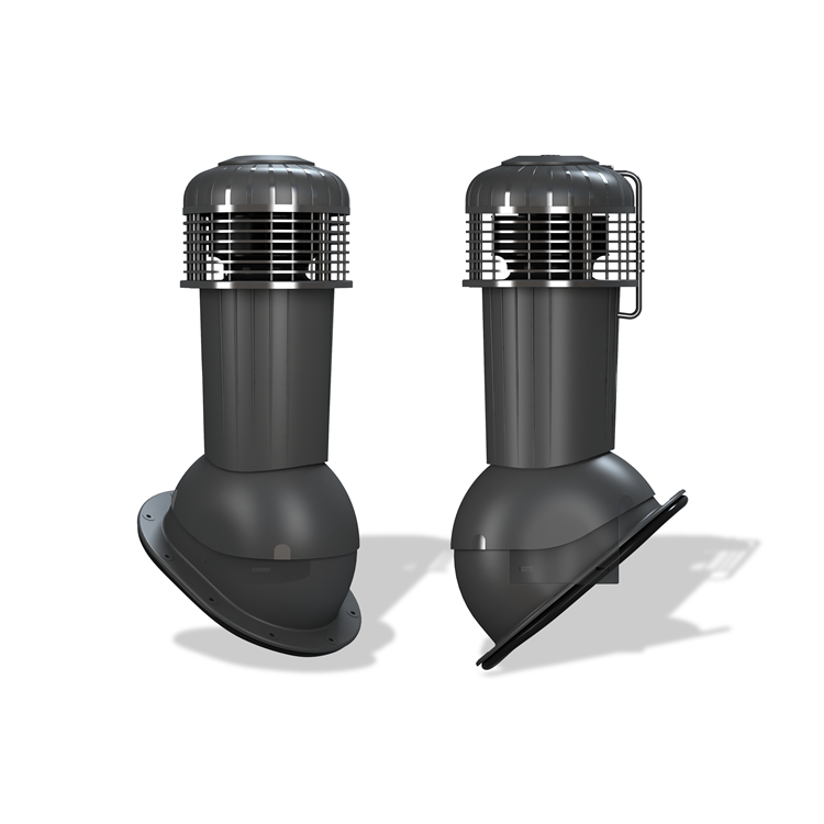 Strešný ventilátor K90 PLUS pre ploché plechy Ø125