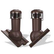 Střešní ventilátor K99 PLUS pro tašky typ 01 Ø125 (Creaton Göteborg)
