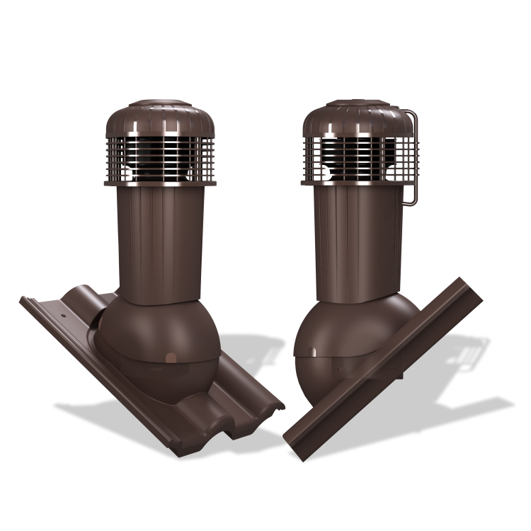 Strešný ventilátor K99 PLUS pre škridly typ 04 Ø125 (Braas Celtycka)