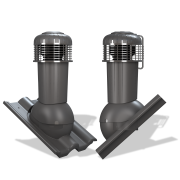Střešní ventilátor K99 PLUS pro tašky typ 04 Ø125 (Braas Celtycka)