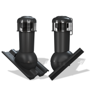 Strešný ventilátor K99 PLUS pre škridly typ 05 Ø125 (Bramac Classic / Braas Romańska)