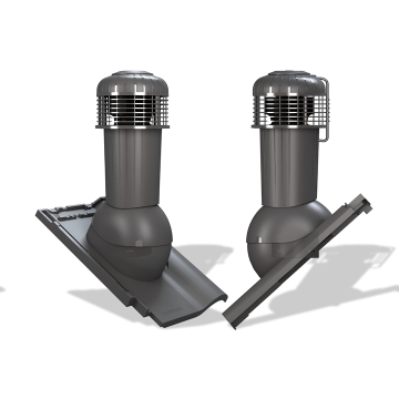Střešní ventilátor K99 PLUS pro tašky typ 30 Ø125 (Koramic Orea)