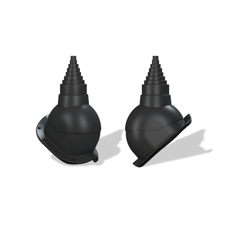 Anténní průchodka P48 typ P