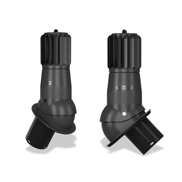 Ventilační turbína T02 EVO pro ploché plechy Ø150