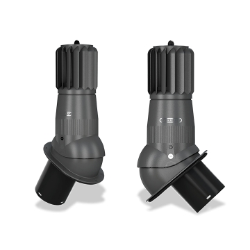 Ventilační turbína T02 EVO pro ploché plechy Ø150