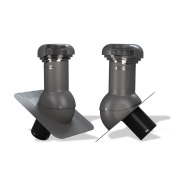 Střešní ventilátor W03 PRO pro bitumenové krytiny Ø125