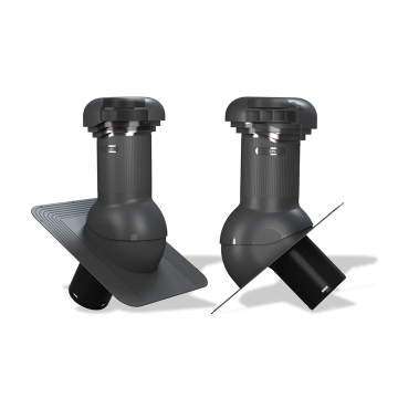 Střešní ventilátor W03 PRO pro bitumenové krytiny Ø125