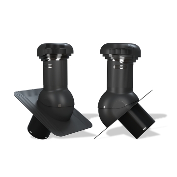 Střešní ventilátor W04 PRO pro bitumenové krytiny Ø150