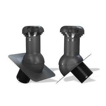 Střešní ventilátor W04 PRO pro bitumenové krytiny Ø150