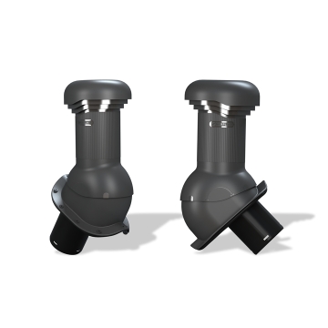 Větrací komínek W13 PRO typ E Ø125 s odvodem kondenzátu