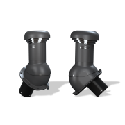 Větrací komínek W13 PRO typ H Ø125 s odvodem kondenzátu
