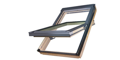 Pivot roof windows