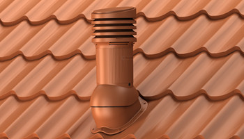 Vetracie komínky pre plechové dlaždice